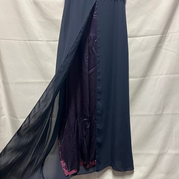 Arianna Y2K Maxi Dress Womens 12P Empire Waist Fairy Wedding Guest Homecoming - Picture 7 of 13